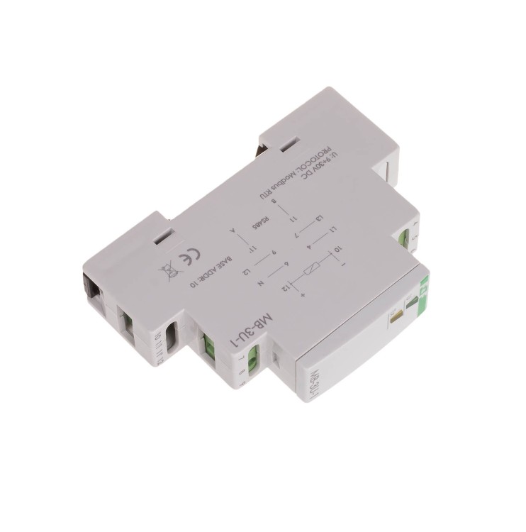 Przetwornik pomiaru napięcia,  trójfazowy, z wyjściem MODBUS RTU MAX-MB-3U-1 F&F
