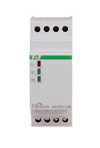 Moduł przekaźników (2 szt 16A) mH-R2x16 F&F