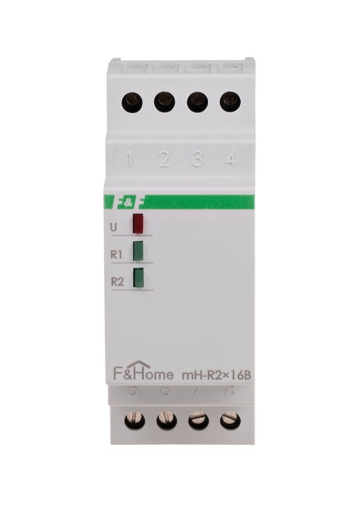 Moduł przekaźników (2 szt 16A) mH-R2x16 F&F