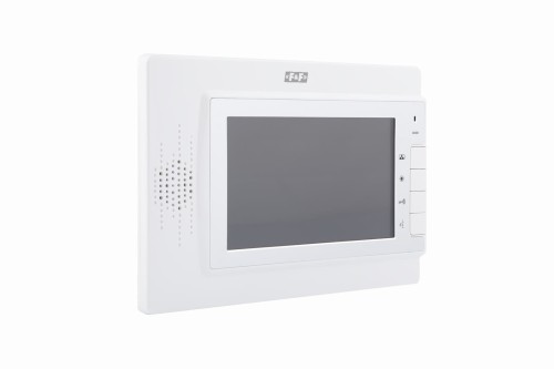 Monitor: monitor 7" kolorowy, sterowanie napędem bramy, biały + zasilacz 14,5V 19W MK-04W F&F