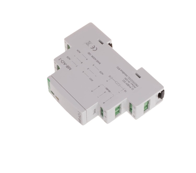 Moduł rozszerzeń WYJŚĆ analogowych, z wyjściem MODBUS RTU, 1 moduł MAX-MR-AO-1 F&F