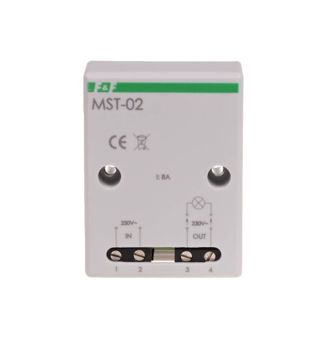 "soft start" do lamp halogenowych, 230V, 8A, zaciski śrubowe MST-02 F&F