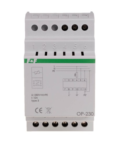 Ochronnik przeciwprzepięciowy OP-230 OP-230 F&F