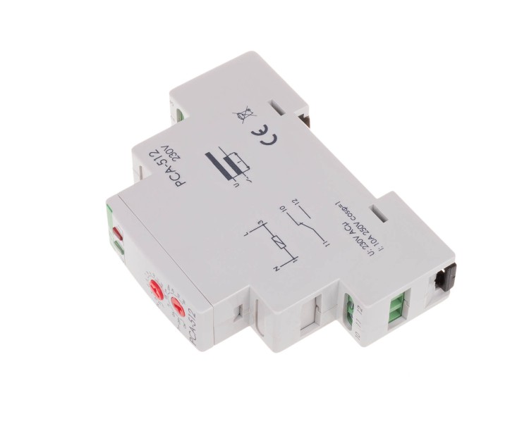 Przekaźnik czasowy awersyjny, styki: 1NO/NC 230V PCA-512 F&F