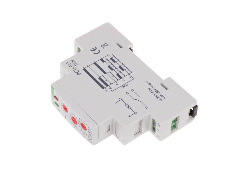 Przekaźnik czasowy, styk 1NO/NC, 230V PCU-511 F&F