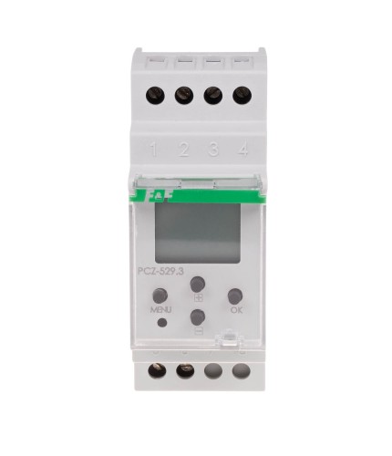 Zegar sterujący programowalny, roczny, programowalny przez NFC PCZ-529 F&F