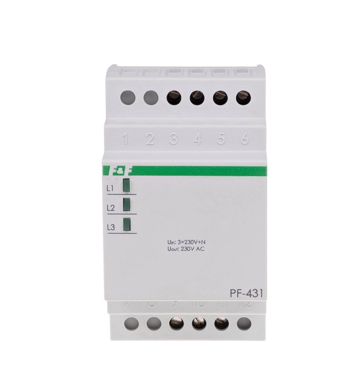Automatyczny przełącznik faz PF-431 PF-431 F&F