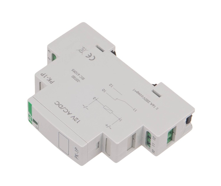 Przekaźnik elektromagnetyczny PK-1P 12 V PK-1P-12V F&F