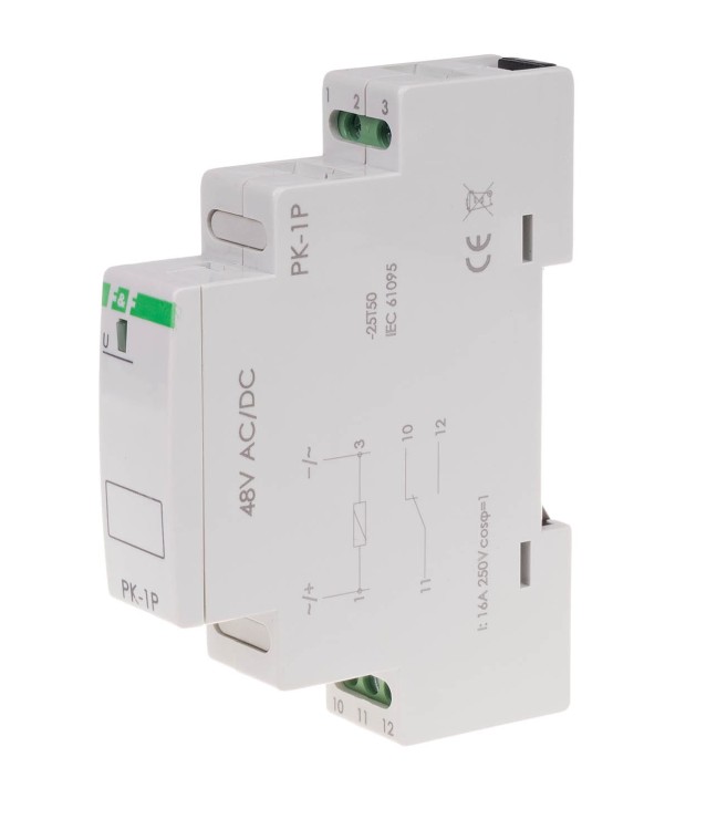 Przekaźnik elektromagnetyczny PK-1P 48 V PK-1P-48V F&F