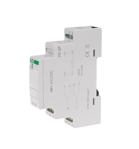 Przekaźnik elektromagnetyczny PK-2P 48 V PK-2P-48V F&F