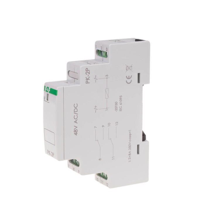 Przekaźnik elektromagnetyczny PK-2P 48 V PK-2P-48V F&F