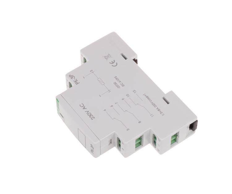 Przekaźnik elektromagnetyczny PK-3P 230V PK-3P-230V F&F