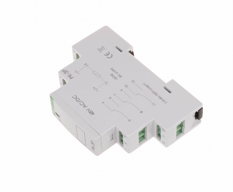Przekaźnik elektromagnetyczny PK-3P 48V PK-3P-48V F&F