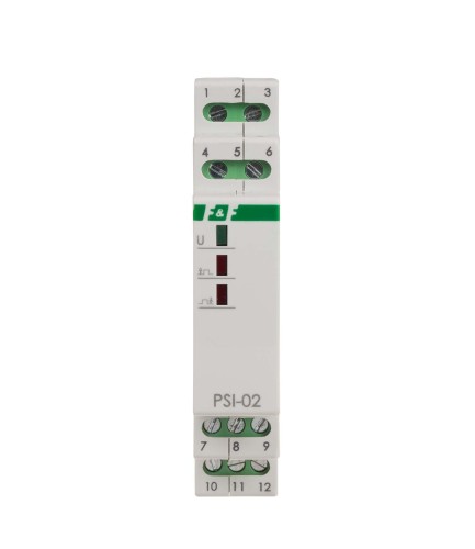 Przetwornik sygnału "ciągły na impuls" PSI-02 230V montaż na szynie DIN PSI-02-230V F&F