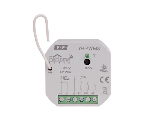 Sterownik PWM trzykanałowy niskiego napięcia rH-PWM3 F&F