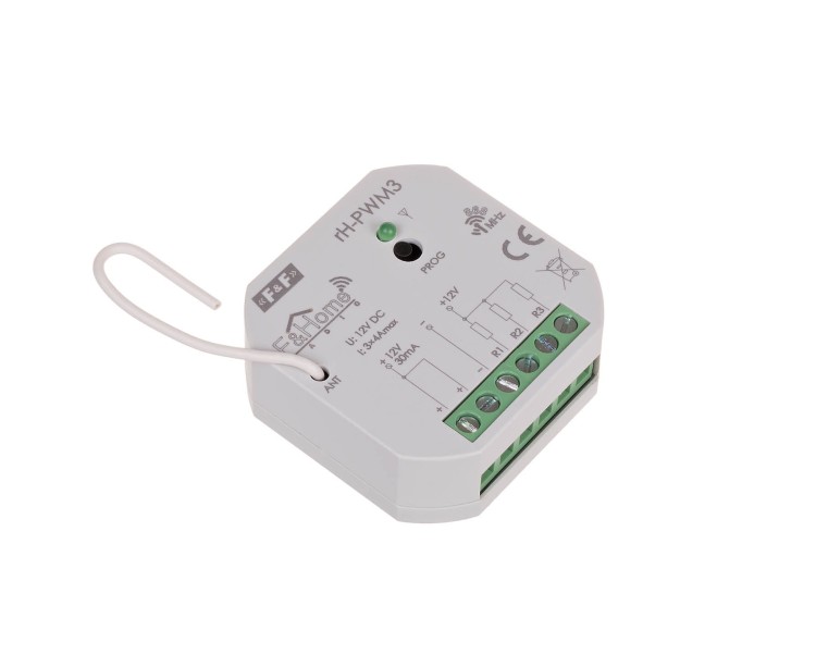 Sterownik PWM trzykanałowy niskiego napięcia rH-PWM3 F&F
