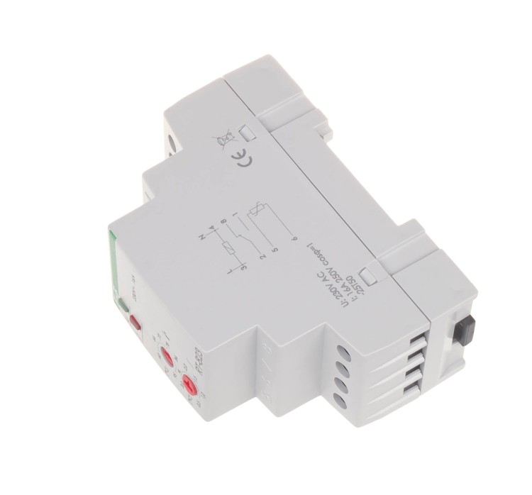 Regulator temperatury - zakres temperatur 60÷95°C montaż na szynie DIN, styk: 1NO/NC 230V AC RT-823 F&F