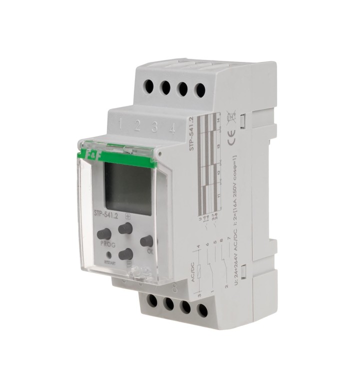 Sterownik programowalny typu "praca PRAWO-LEWO" STP-541 24÷264V AC/DC 2x1NO/NC STP-541 F&F
