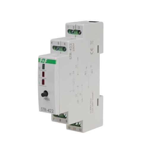 Sterownik roletowy, jednoprzyciskowy STR-422 napięcie 230V AC STR-422 F&F