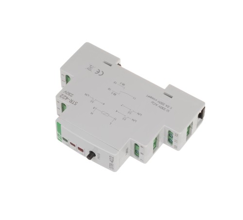 Sterownik roletowy, jednoprzyciskowy STR-422 napięcie 230V AC STR-422 F&F
