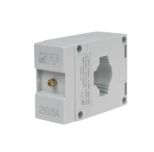 Przekładnik prądowy 250/5A Ø22, kl. 0,5 TI-250-5 F&F