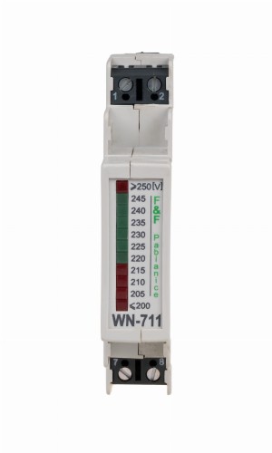 Wskaźnik napięcia jednofazowy WN-711 230V AC WN-711 F&F