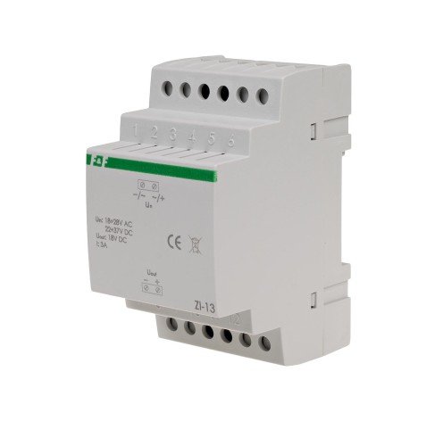 Stabilizator impulsowy 18V ZI-13 18÷28V AC / 22÷37V DC 3A ZI-13 F&F