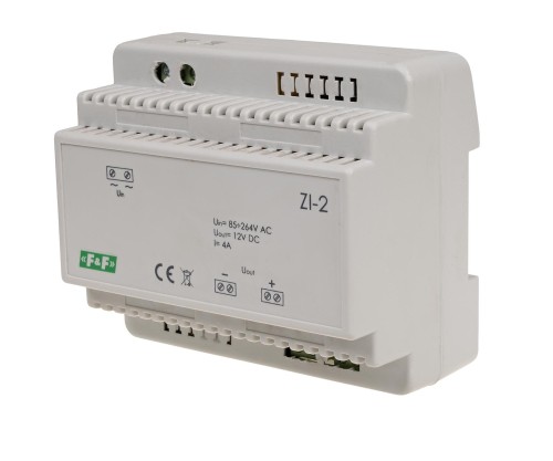 Zasilacz impulsowy 12V DC ZI-2 ZI-2 F&F