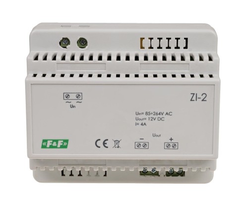 Zasilacz impulsowy 12V DC ZI-2 ZI-2 F&F