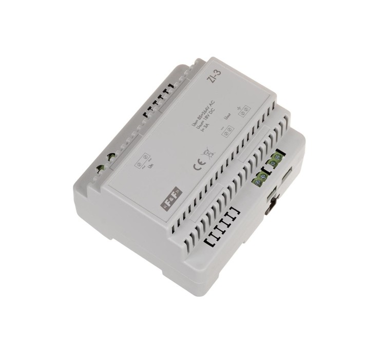 Zasilacz impulsowy 18V DC 3A ZI-3 ZI-3 F&F
