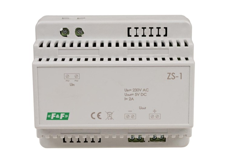 Zasilacz stabilizowany 5V DC 2A ZS-1 ZS-1 F&F