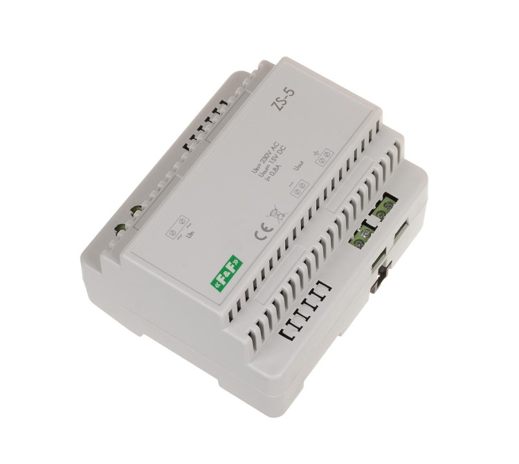 Zasilacz stabilizowany 15V DC 0,8A ZS-5 ZS-5 F&F