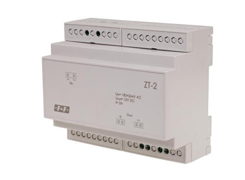 Zasilacz transformatorowy ze stabilizatorem impulsowym ZT-2 12V DC 2A ZT-2 F&F
