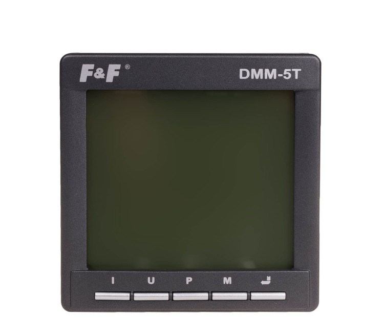 Multimetr panelowy z komunikacją Modbus RTU DMM-5T F&F