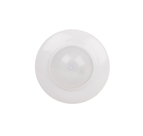 Czujnik ruchu PIR 360°, Un=230V AC, P=300W, montaż sufitowy, biały DR-07 F&F