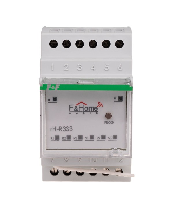 Moduł radiowy potrójnego przekaźnika - Long Range rH-R3S3-LR F&F