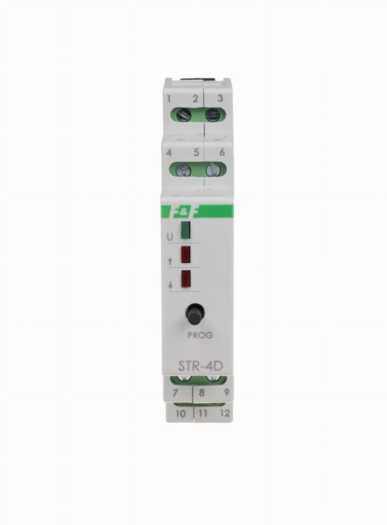 Sterownik rolet do silników DC 10÷27V DC STR-4D F&F