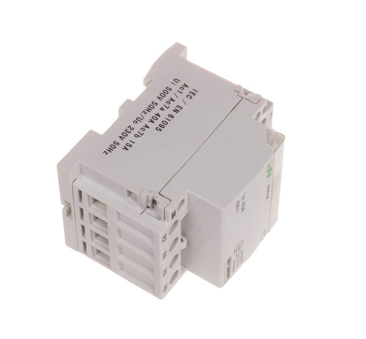 Stycznik modułowy, montaż na szynie, styki 4NC, 40A ST40-04 F&F