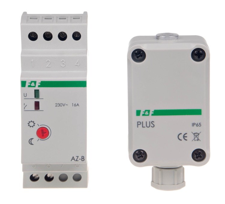Automat zmierzchowy z zewnętrzną sondą hermetyczną AZ-PLUS AZ-B-PLUS F&F