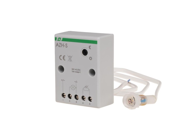 Automat zmierzchowy z zewnętrzną sondą hermetyczną AZ; 24V AZH-S-24V F&F