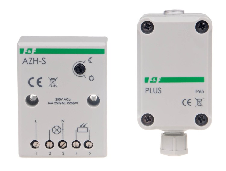 Automat zmierzchowy z zewnętrzną sondą hermetyczną AZ-PLUS AZH-S-PLUS F&F