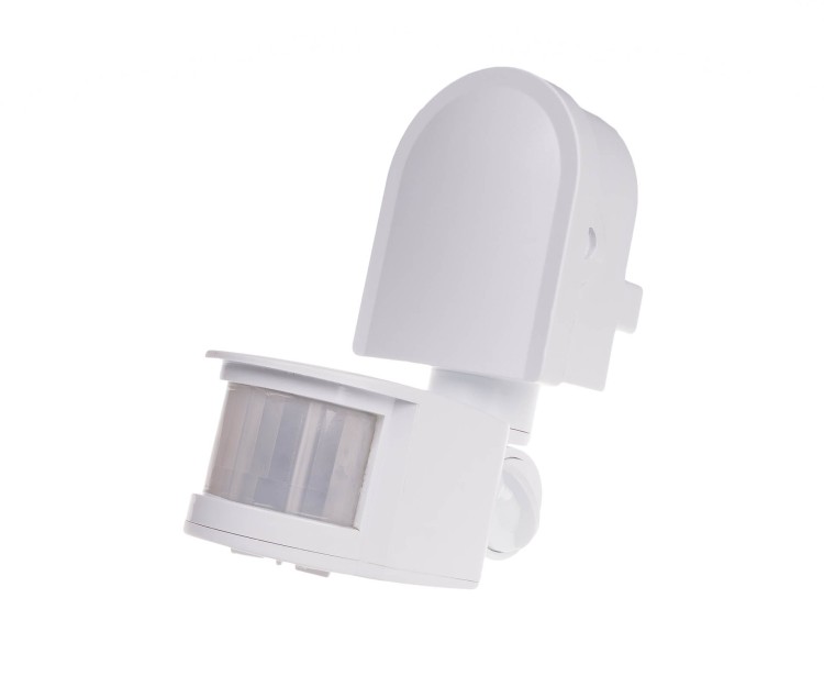Czujnik detektor ruchu DR-05 biały 180°, 24V DR-05W-24V F&F