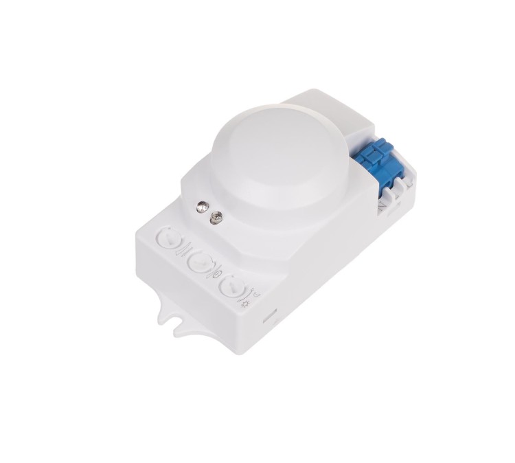 Mikrofalowy czujnik ruchu z funkcją czujnika obecności, do zabudowy, 24V DRM-01-24V F&F