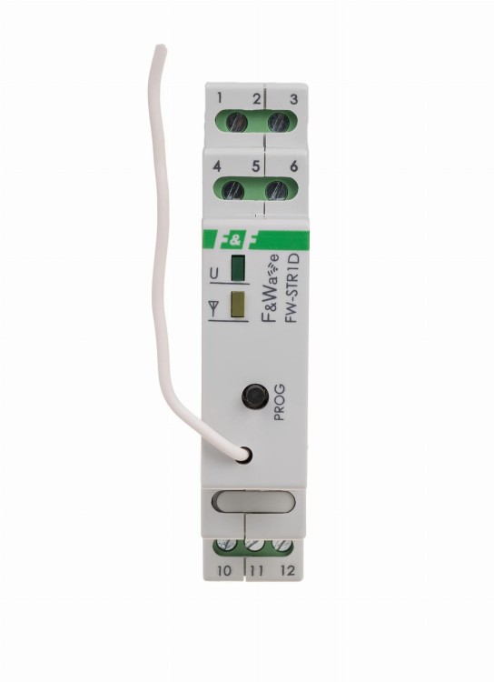 Radiowy sterownik rolet 230V- montaż DIN 85÷265V AC/DC FW-STR1D F&F