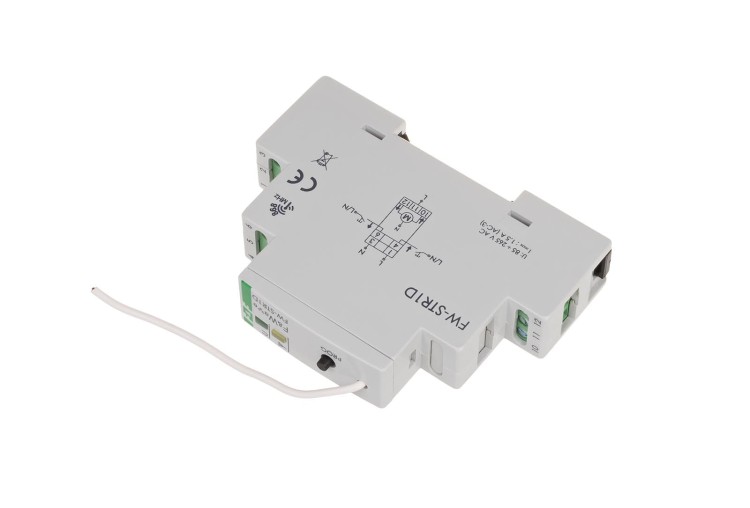 Radiowy sterownik rolet 230V- montaż DIN 85÷265V AC/DC FW-STR1D F&F