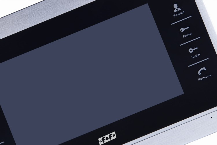 Monitor szkło/aluminium, bez sterowania 2 wejściem MK-10FSD F&F