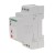 Regulator temperatury - zakres temperatur 60÷95°C - bez sondy montaż na szynie DIN, styk: 1NO/NC 230V AC RT-823B F&F