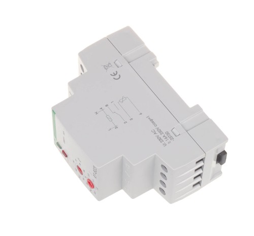 Regulator temperatury - zakres temperatur 60÷95°C - bez sondy montaż na szynie DIN, styk: 1NO/NC 230V AC RT-823B F&F