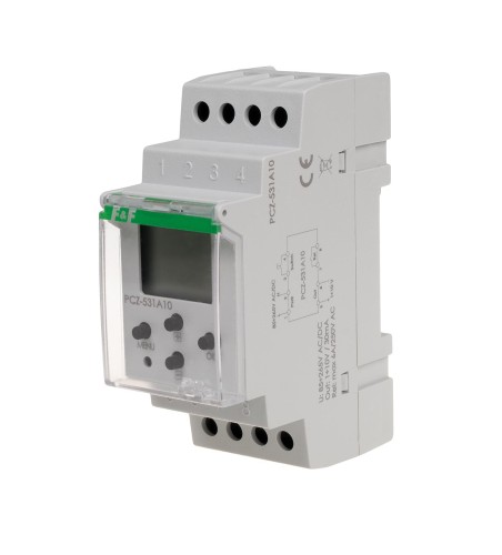 Zegar sterujący programowalny z wyjściem analogowym 0÷10 V. PCZ-531A10 F&F