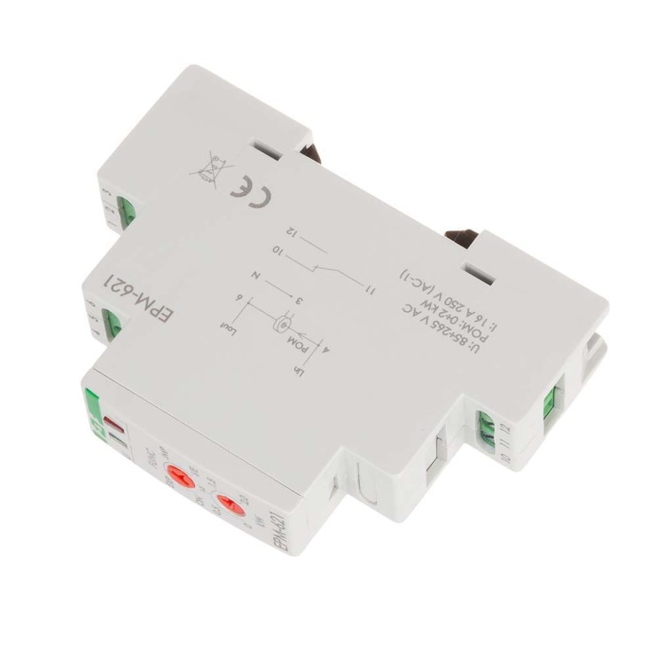 Elektroniczny przekaźnik mocy pobranej i oddanej do sieci, moc mierzona 0÷2kW EPM-621 F&F